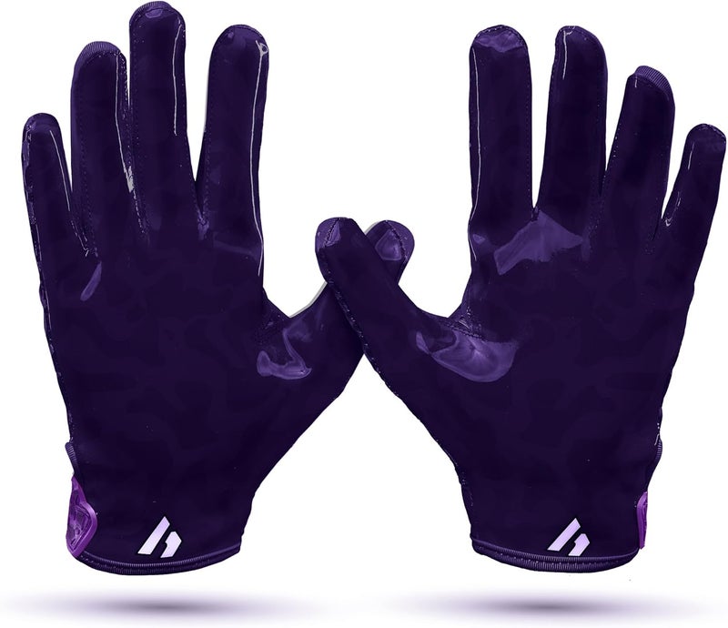 Repsters RPG1 Football Gloves - Men’s Elite Trendy Wide Receiver Gloves – Extra Sticky Grip Football Gloves for Game Day, Training, High School and College - Adult and Youth Sizes - Image 5